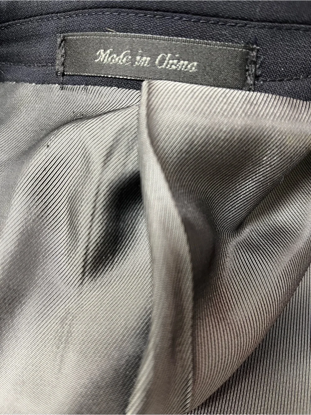 Calvin Klein Classic Men's Navy Two-Button Sports Blazer